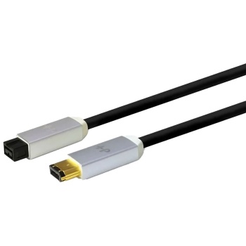 Neo Created by Oyaide Elec. 03 0028 d+ FW6x9 Firewire Kablosu (4.0 mt) | Eski Nesil Ses Kartları İçin Yüksek Hız