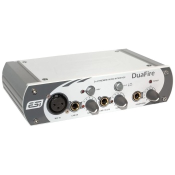 ESI Audio 04 0005 DuaFire FireWire Ses Kartı | Düşük Gecikme Eski Tip Bağlantı Desteği