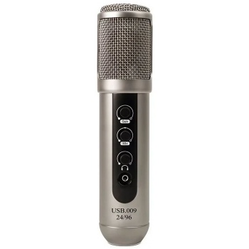 MXL Microphones 01 0028 USB 009 Profesyonel USB Condenser Kayıt Mikrofonu | 24-bit/96kHz Kayıt Zero-Latency İzleme