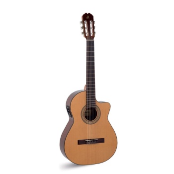 Admira ADM0510ECF JUANITA-ECF Elektro Klasik Gitar | Sahne Performansı İçin Aktif Preamp Parlak Ton