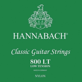Hannabach 800LT Klasik Gitar Teli (Low Tension) | Yeni Başlayanlar İçin Yumuşak Çalım