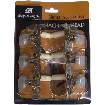 Miguel Angela MAMHT334CR Klasik Gitar Burgusu | Krom Kaplama Standart Yedek