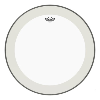 REMO P4-1322-C2 Powerstroke 4 Clear Kick Derisi (22) | Çift Katlı ve Kenar Susturuculu