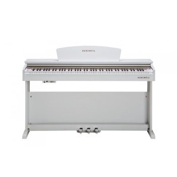 Kurzweil M90-wh Dijital Piyano - Beyaz (orta Seviye - Konsol Tipi) | Şık Beyaz Finish, 16 Dahili Ses, Mıdı/usb Bağlantısı, Çift Kulaklık Çıkışı | Ölçüler: 1380 X 420 X 815 Mm