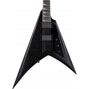 ESP LTD LKHVBLKSP Kirk Hammett KH-V Black Sparkle | Simli Siyah Flying V Kasa