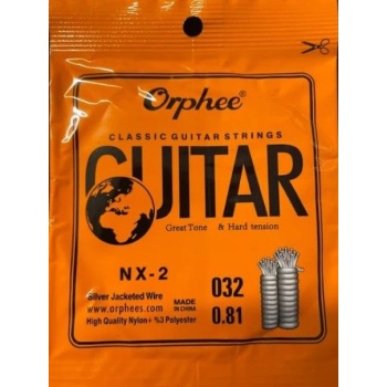 Orphee NX-2 Klasik Gitar Si Teli | Dayanıklı Naylon Net Ses