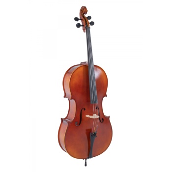 Gewa GS4020611121 Ideale VC2 Çello (4/4) | Flamed Maple Arka Kapak Profesyonel Görünüm