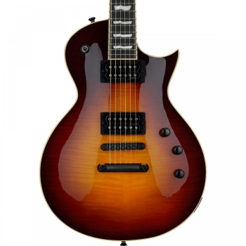 ESP LTD EIIECFTFMTSB E-II Eclipse Tobacco Burst Elektro Gitar | Japon Yapımı Üst Düzey İşçilik
