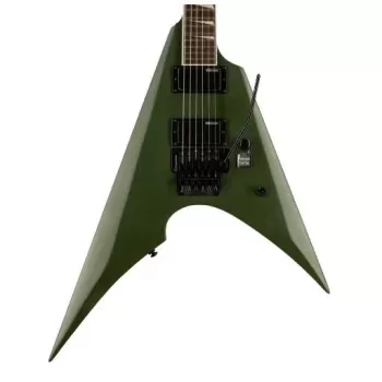 ESP LTD LARROW200MGS Arrow-200 Military Green Satin | Askeri Yeşil Ok Kasa Metal Gitarı