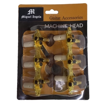 Miguel Angela MAMH7026GD Klasik Gitar Burgusu (Profesyonel) | Hassas Akort İçin Lüks Burgu