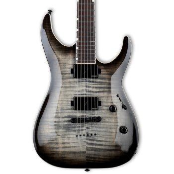 ESP LTD LMH1000NTFMCHB MH-1000NT Charcoal Burst | Sabit Köprü Modern Rock Gitarı