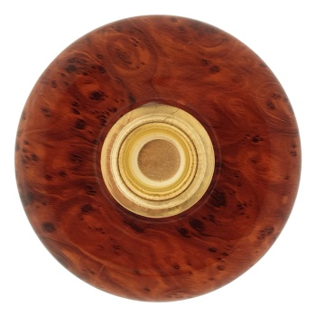 Carlovy CES-C-BRW Çello Pik Tutucu | Ahşap Görünümlü Zemin Aparatı