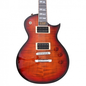 ESP LTD EUSCECFMC17S1 ESP USA Eclipse Tiger Eye Sunburst | Kaplan Gözü Kaplama Lüks Donanım