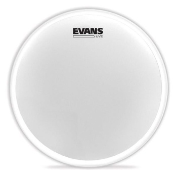 Evans B08UV2 UV2 Coated Tom ve Trampet Derisi (8 inç - Çift Kat - Beyaz)