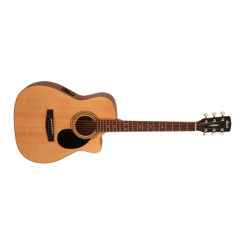 Cort AF515CEOP Elektro Akustik Gitar | Cutaway Gövde - Open Pore