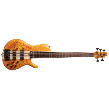 Cort A5PLUS SC AOP Bas Gitar | Single Cut 5 Telli - Çantalı