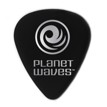 Planet Waves 1CBK2-25 Selüloit Pena Siyah Light (25li Paket) | Mat Siyah - Esnek - Kaydırmaz