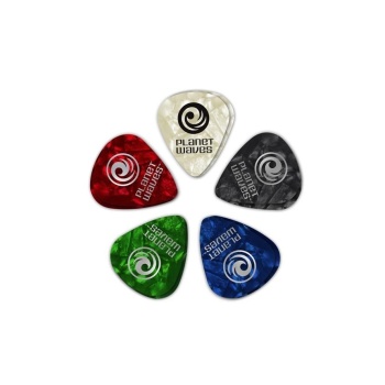 Planet Waves 1CAP7-25 Pena Extra Heavy Assorted Pearl (25li Paket) | Sedefli Karışık - Çok Sert - Şık