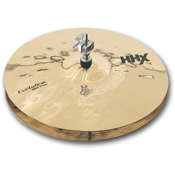 Sabian 11402XEB HHX Evolution Hi-Hat Zil (14 İnç) | Dave Weckl Serisi - Parlak ve Net - Çok Yönlü