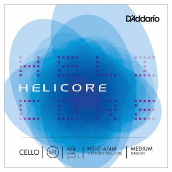 DAddario H510M Helicore Serisi Çello Tel Seti (Long Scale - Medium Tension)