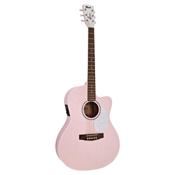 Cort JADE CLASSIC PPOP Akustik Gitar | Pastel Pembe - Open Pore
