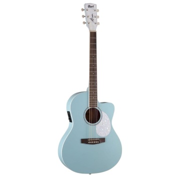 Cort JADE CLASSIC SKOP Akustik Gitar | Sky Blue - Open Pore