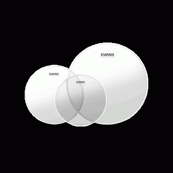 Evans ETPG2CLR-R G2 Clear Tom Deri Seti (Rock - 10-12-16)