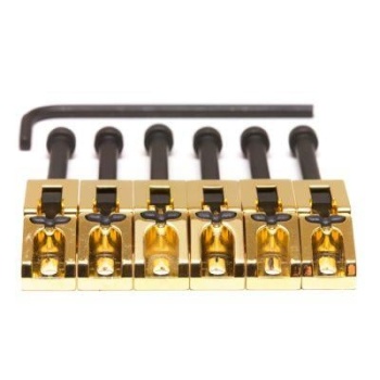 Graph Tech PG-0080-G6 String Saver Floyd Rose Alt Eşik Seti (Gold - 6 Telli)
