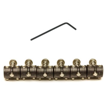 Graph Tech PS-8108-00 String Saver Barrel Adjustable Alt Eşik Seti (6 Adet)