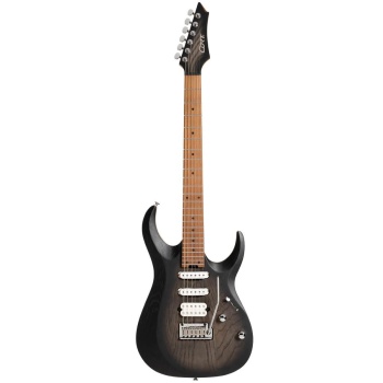 Cort X700 TRIALITY OPBB Elektro Gitar | Open Pore Black Burst - S-S-H