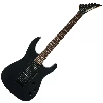Jackson 2910121503 JS Dinky JS11 Elektro Gitar (Gloss Black) | Uygun Fiyatlı Başlangıç Gitarı Siyah Renk ve Tremolo Sistemi