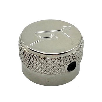 Gretsch 0062700000 Electromatic Collection G Logo Kontrol Düğmesi (Krom) | Gretsch G Logolu Orijinal Yedek Parça Düğme