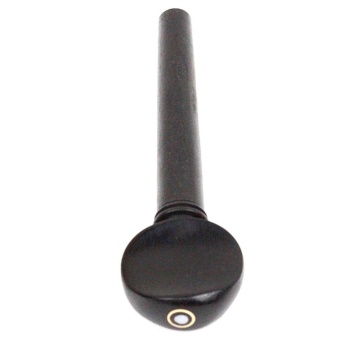 Melody TM-125 Abanoz Saz Burgusu (Sedef Noktalı) | Profesyonel El İşçiliği Sıkı Tutuş Sağlayan Abanoz Ağacı Estetik Görünüm