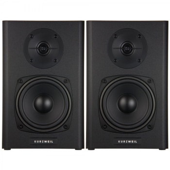 Kurzweil Ks-40a Aktif Referans Monitör Seti - Çift (profesyonel - Masaüstü Stüdyo Monitörü) | 2-yollu Aktif Sistem, 20w Rms Güç, Ahşap Kabinet Tasarımı, Manyetik Korumalı Sürücüler | Ölçüler: 230 X 148 X 180 Mm