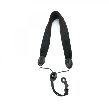 DAddario SLA18 Rico Yastıklı Saksafon Askısı (Tenor/Bariton) | Konforlu Yastık Dolgusu, Ayarlanabilir Uzunluk, Güvenli Snap Kanca