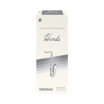 DAddario RHKP5TSX200 Frederick Hemke Tenor Saksafon Kamışı No: 2.0 (Profesyonel) - 5li Paket | Kısa Vamp, Fransız Kesim (Filed) ve Koyu/Zengin Tını