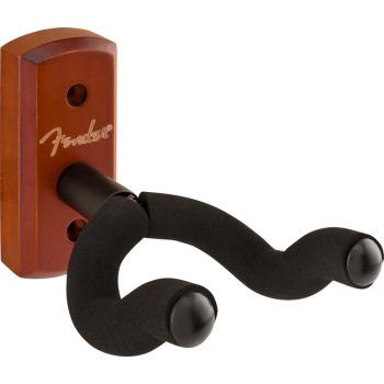 Fender 0991804033 Essentials Duvar Gitar Asma Aparatı (Rosewood) | Gülağacı Desenli Ahşap Tabanlı Her Mekana Uyumlu Askı