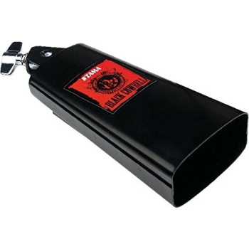 Tama SCB8BK Cowbell (8 İnç - Siyah) | Güçlü Ton - Dayanıklı Çelik - Latin Ritimleri