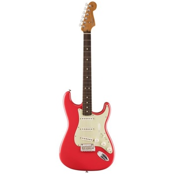 Fender 0141510540 Player II Stratocaster Elektro Gitar (Fiesta Red) | Fırınlanmış (Roasted) Akçaağaç Sap, Gülağacı Klavye ve Player Series Manyetikler