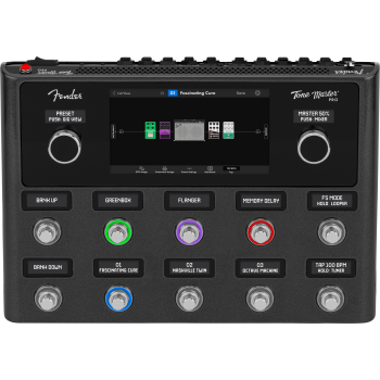 Fender 2274906000 Tone Master Pro Çok Fonksiyonlu Gitar Efekt Prosesörü | Dokunmatik Ekran, 100+ Amfi ve Efekt Modeli, IR Desteği