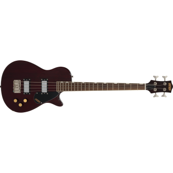 Gretsch Streamliner Jet Club Bass Single-Cut Laurel Klavye Walnut Stain Bas Gitar