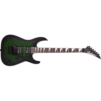 Jackson JS Dinky Arch Top JS32Q DKA Amaranth Klavye Transparent Green Burst Elektro Gitar
