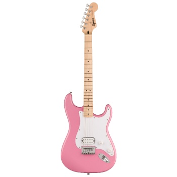 Squier Sonic Stratocaster Hard Tail H Akçaağaç Klavye WPG Flash Pink Elektro Gitar