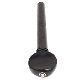 Melody TM-125 Abanoz Saz Burgusu (Sedef Noktalı) | Profesyonel El İşçiliği Sıkı Tutuş Sağlayan Abanoz Ağacı Estetik Görünüm