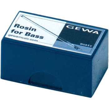 Gewa 451180 Kontrbas Reçinesi (Profesyonel - Yaylı Çalgı Aksesuarı) | Yumuşak ve Yapışkan Formül, Kontrbas Telleri İçin Yüksek Kavrama (Grip) | Ölçüler: Standart Kontrbas Reçine Kalıbı
