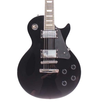 Angel AELG200-BK Siyah Elektro Gitar | LP Kasa Set-Neck Sap Bağlantısı