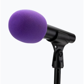 On Stage ASWS58-PRP Mikrofon Süngeri (Mor) | Kişiselleştirilebilir Renk Seçeneği