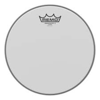 REMO AX-0116-00 Ambassador X Coated Floor Tom Derisi (16) | Dayanıklı Tek Katlı Beyaz Deri