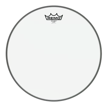 REMO BD-0310-00 Diplomat Clear Davul Derisi (Profesyonel - 10 İnç Tom Derisi) | Tek Katman (7.5-mil), Şeffaf Yapı, Parlak ve Rezonant Alt Deri Karakteri | Ölçüler: 10 İnç Çap