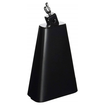 Cox CBB18 Black Cowbell - 8 (Profesyonel - Perküsyon Aksesuarı) | Büyük Boy Gövde, Maksimum Volüm Kapasitesi, Profesyonel Sahne Kullanımı | Ölçüler: 8 İnç (20 cm)